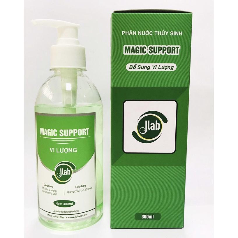 Phân Nước Thủy Sinh Magic Support Jlab - Bổ Sung Vi Lượng (Xanh lá)