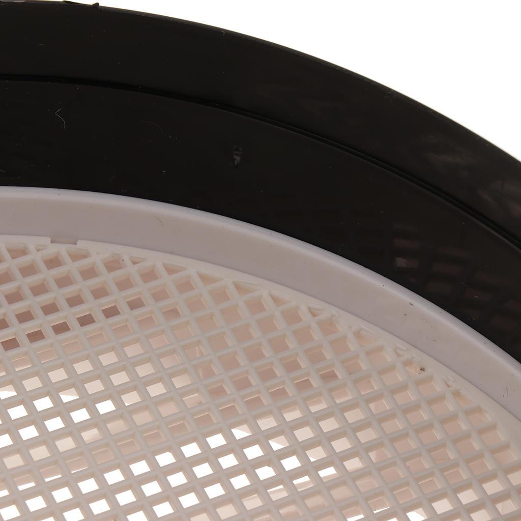 White ABS Air Vent Grille Round Ducting Ventilation Cover Wall Grilles DN200