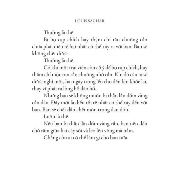 Hố (Louis Sachar)(Tái Bản 2020)
