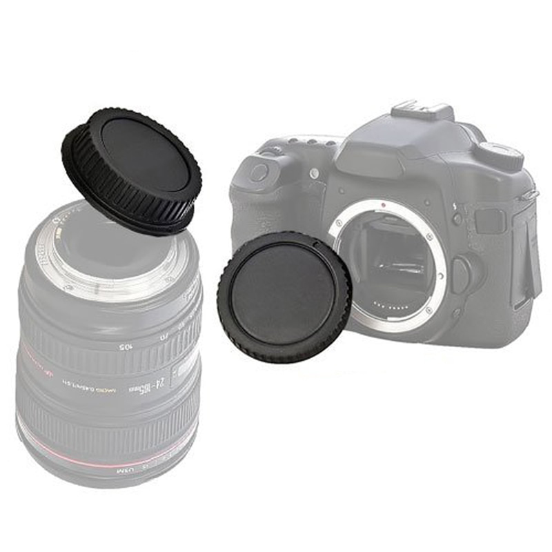 Bộ Nắp cáp đậy body và cáp đuôi lens ống kính cho máy ảnh Nikon DSLR