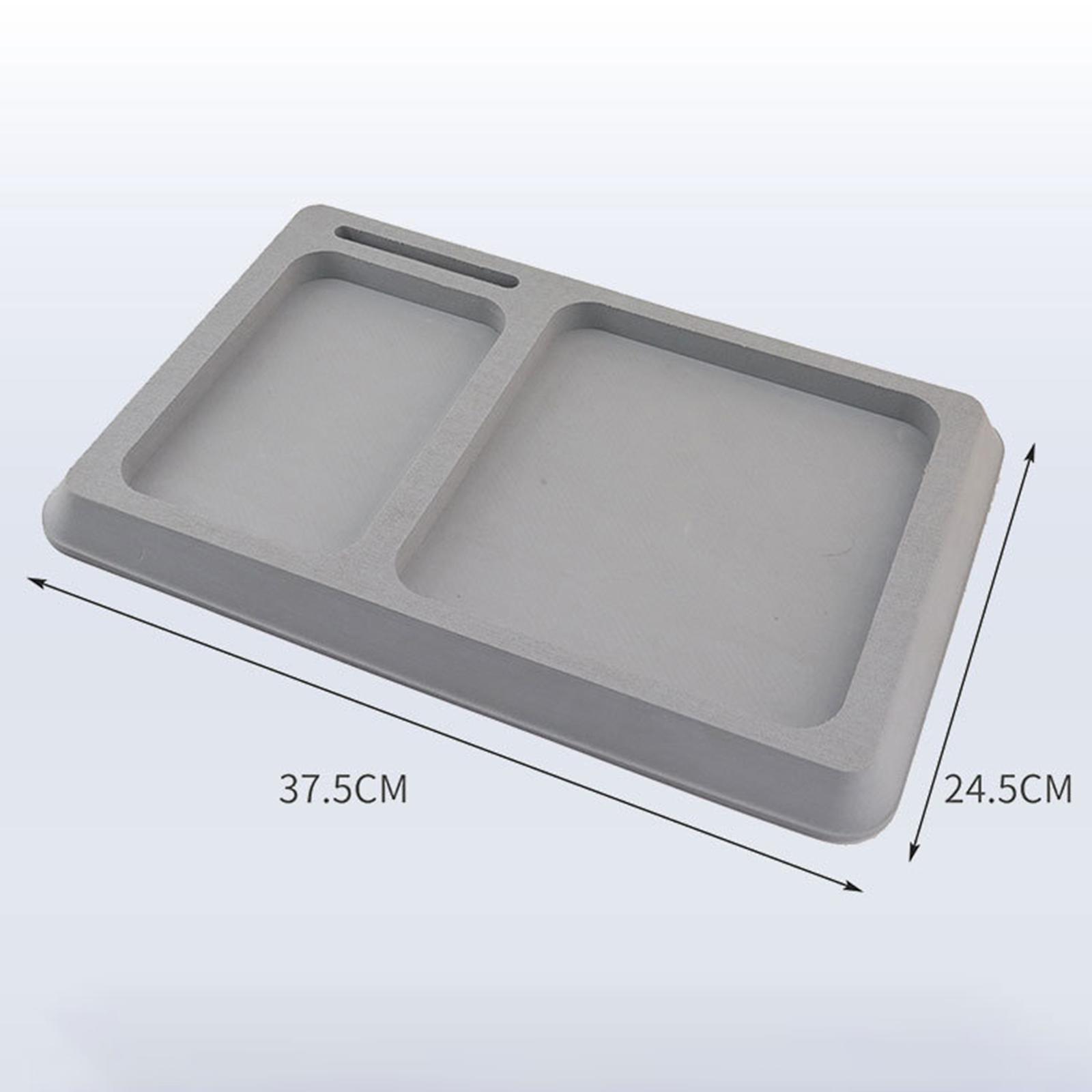 Phone Boat Boat Tray Pad Lightweight Spare Parts Fitments Multifunction Durable Non Skid Storage Tray Box for Fishing Boating Keys
