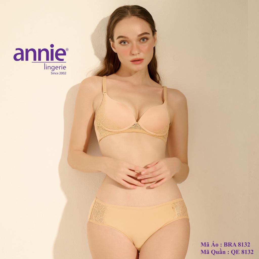 Bộ đồ lót Nữ Annie 8132 Đồng Bộ Chất Liệu Vô Cùng Mịn Màng, Mềm Mại Mang Đến Cảm Giác Nhẹ Nhàng Dễ Chịu