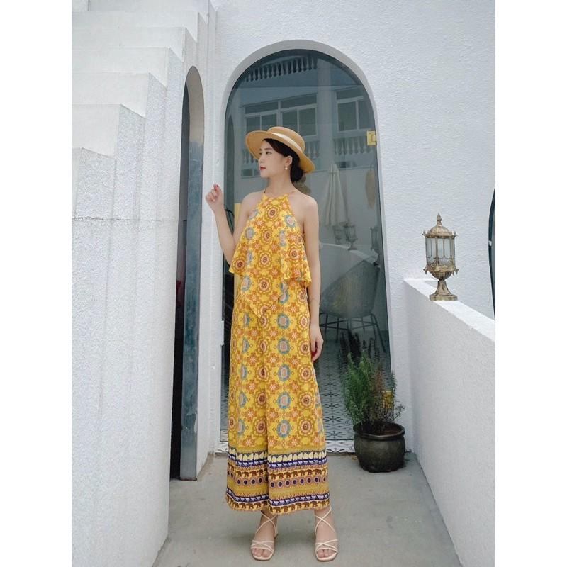 S86 , Set áo yếm thổ cẩm
