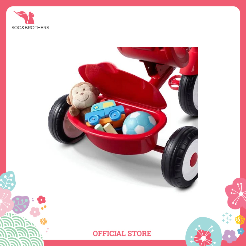 Xe đạp ba bánh trẻ em Radio Flyer 4 in 1 Stroll N Trike