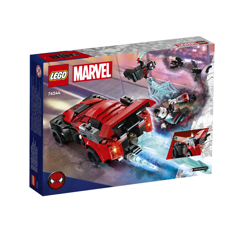 Đồ Chơi Lắp Ráp LEGO Superheores Miles Morales Đối Đầu Morbius 76244 (220 chi tiết)