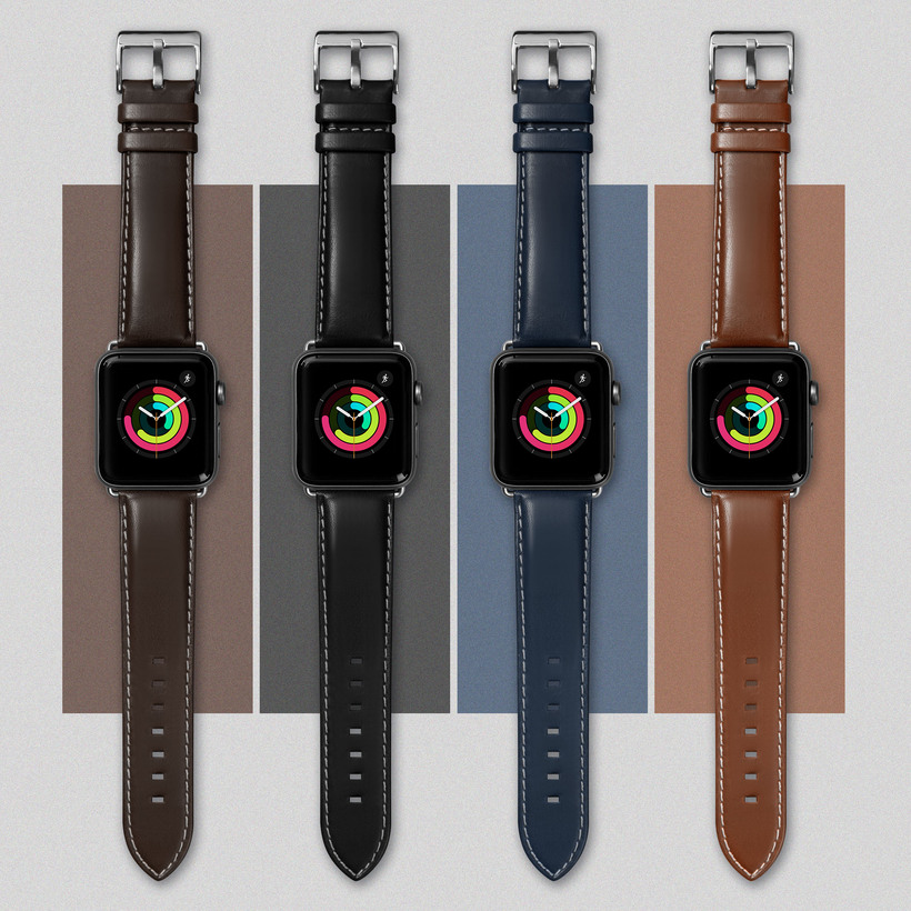 Dây đeo LAUT Oxford dành cho Apple Watch Series 1/2/3/4/5/6/SE ( 42/44mm ) - Hàng chính hãng