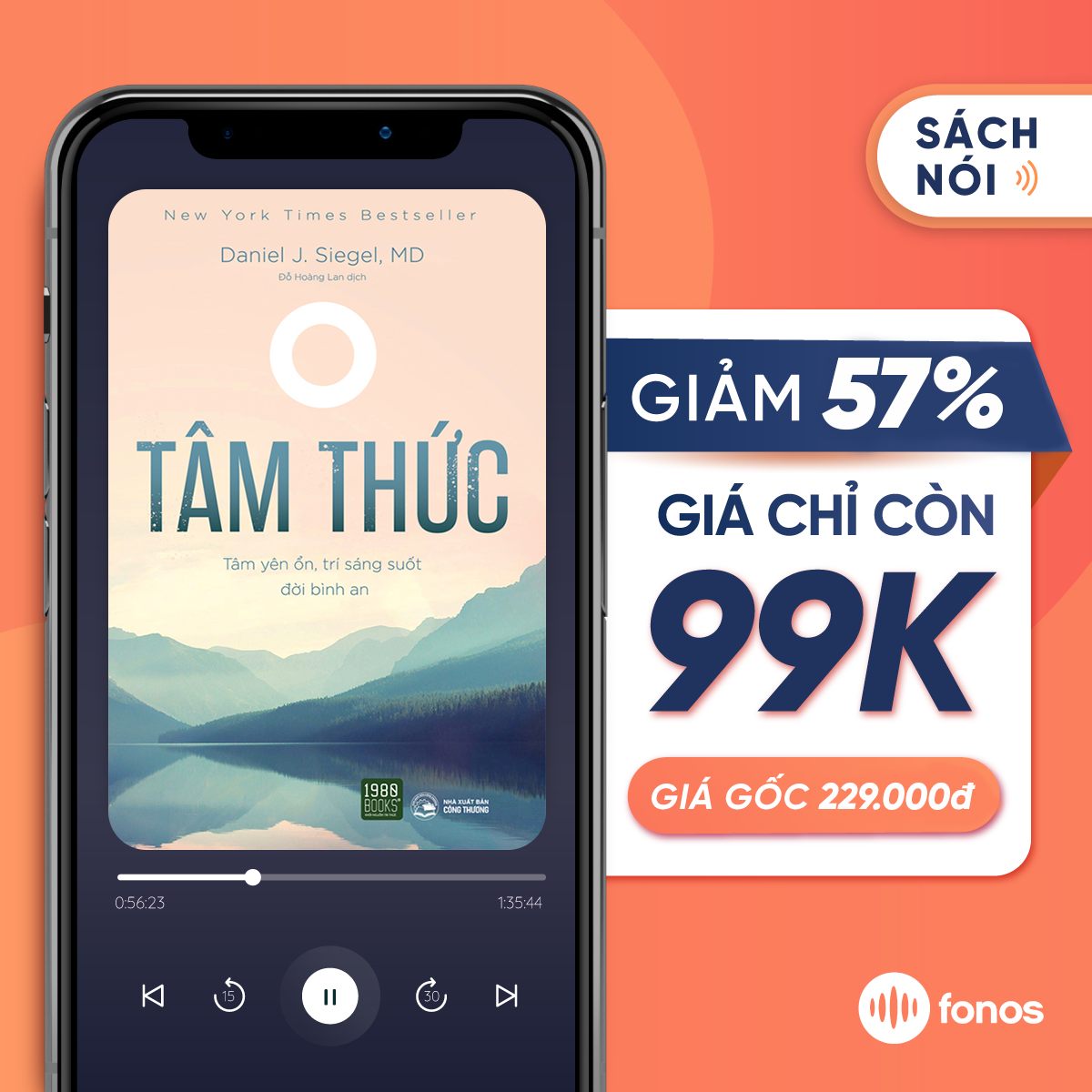 [E-Voucher] Sách nói Fonos: Tâm Thức