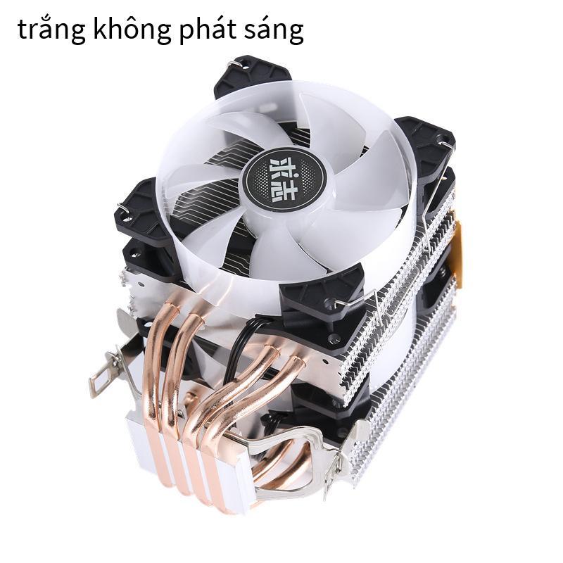 Phong cách mới nhất tản nhiệt cpu thế hệ thứ 12 4 ống đồng 1151 quạt cpu máy tính để bàn tắt tiếng 1150amd1700 làm mát bằng không khí 1200