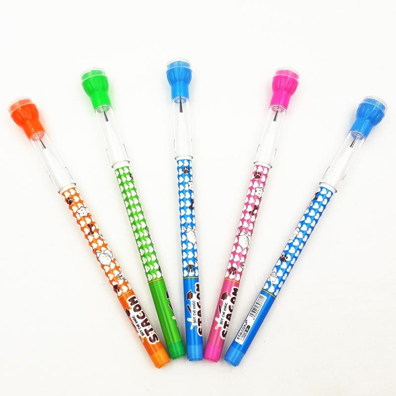 Bộ 2 Vỉ 4 + 1 Bút Chì Khúc 2B - Stacom-VPC201