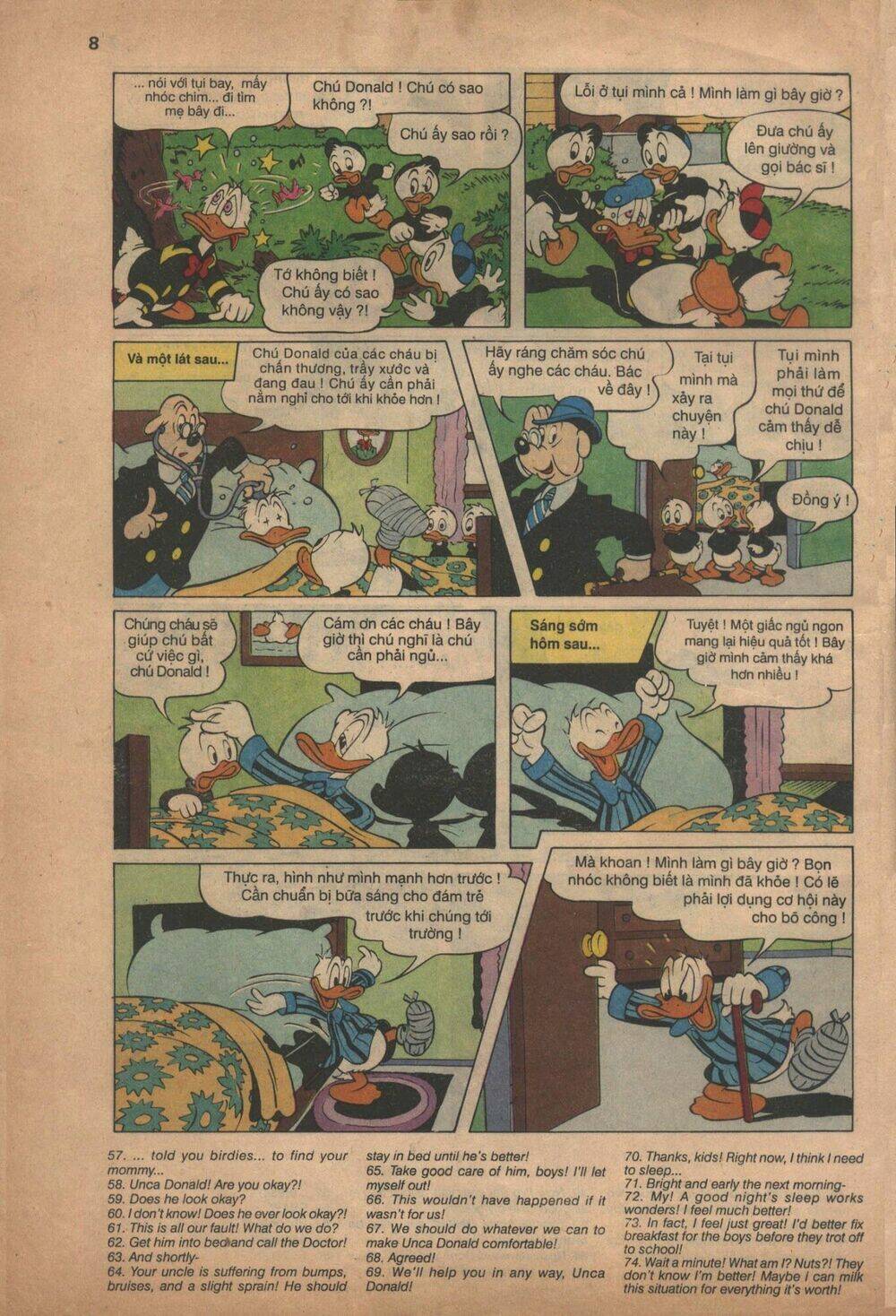 donald và bạn hữu chapter 1 8