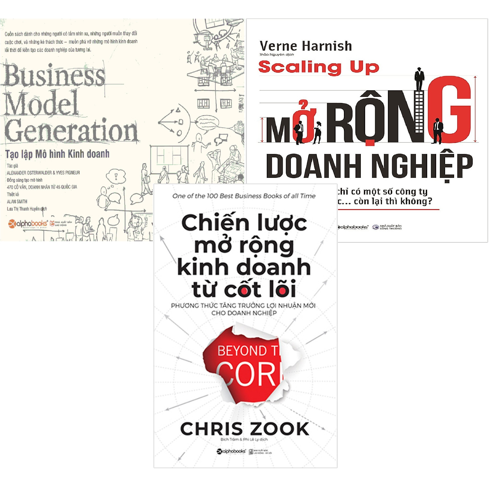 Combo Phát Triển Doanh Nghiệp ( Chiến Lược Mở Rộng Kinh Doanh Từ Cốt Lõi + Scaling Up: Mở Rộng Doanh Nghiệp + Tạo Lập Mô Hình Kinh Doanh )Tặng Kèm Bookmark Tuyệt Đẹp