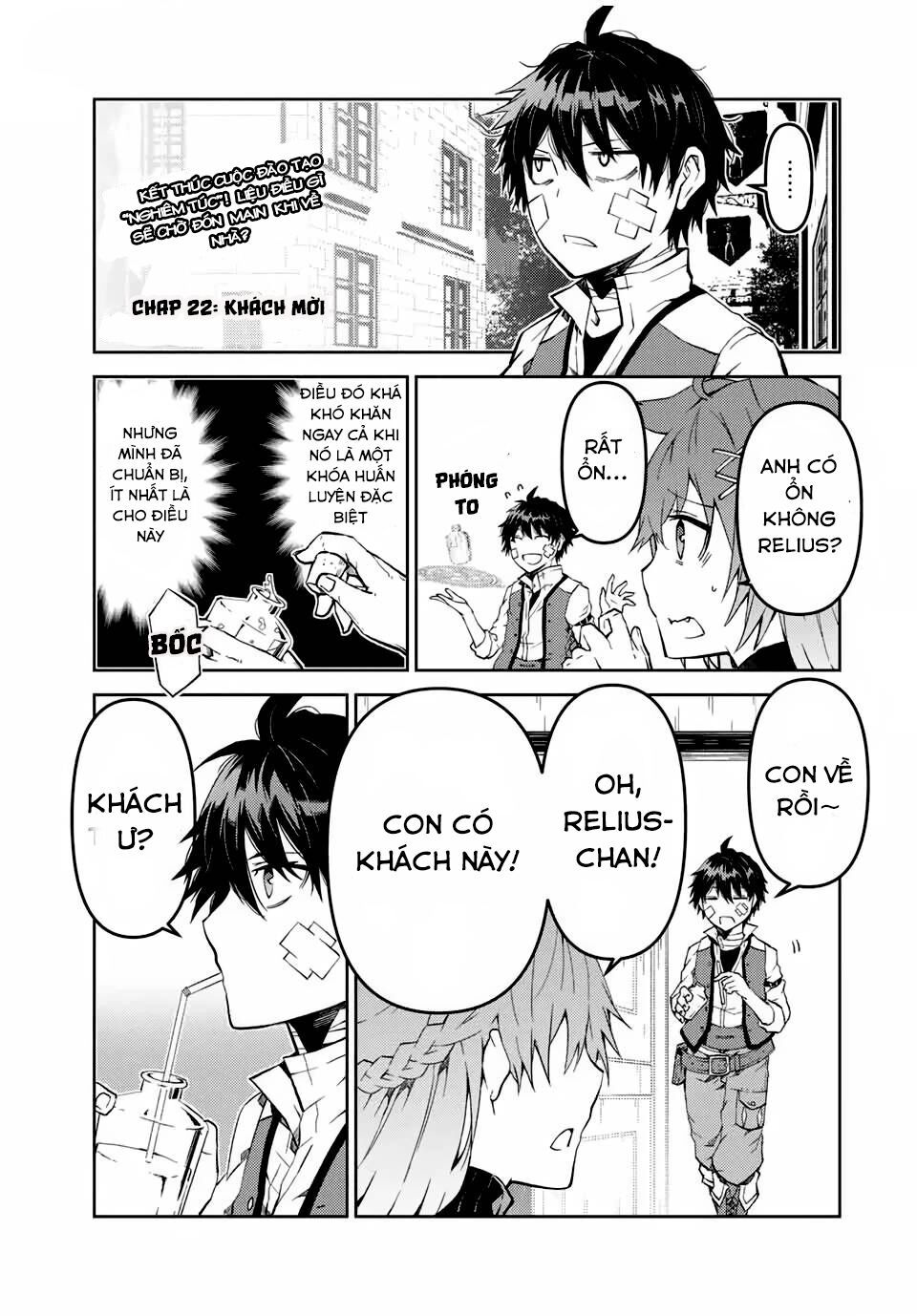 từ chức nghiệp yếu nhất trở thành "thợ rèn" mạnh nhất chapter 22 1