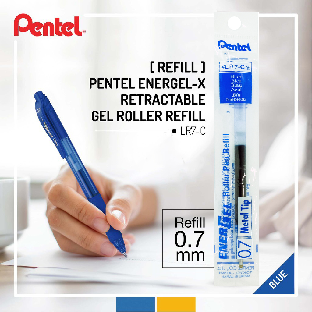 || Bút Ký Nhật Bản Pentel Energel BL57 | Bút Ký Mực Gel Nét 0.7 Cao Cấp Siêu Nét Siêu Mượt Cho Chữ Ký Hoàn Hảo