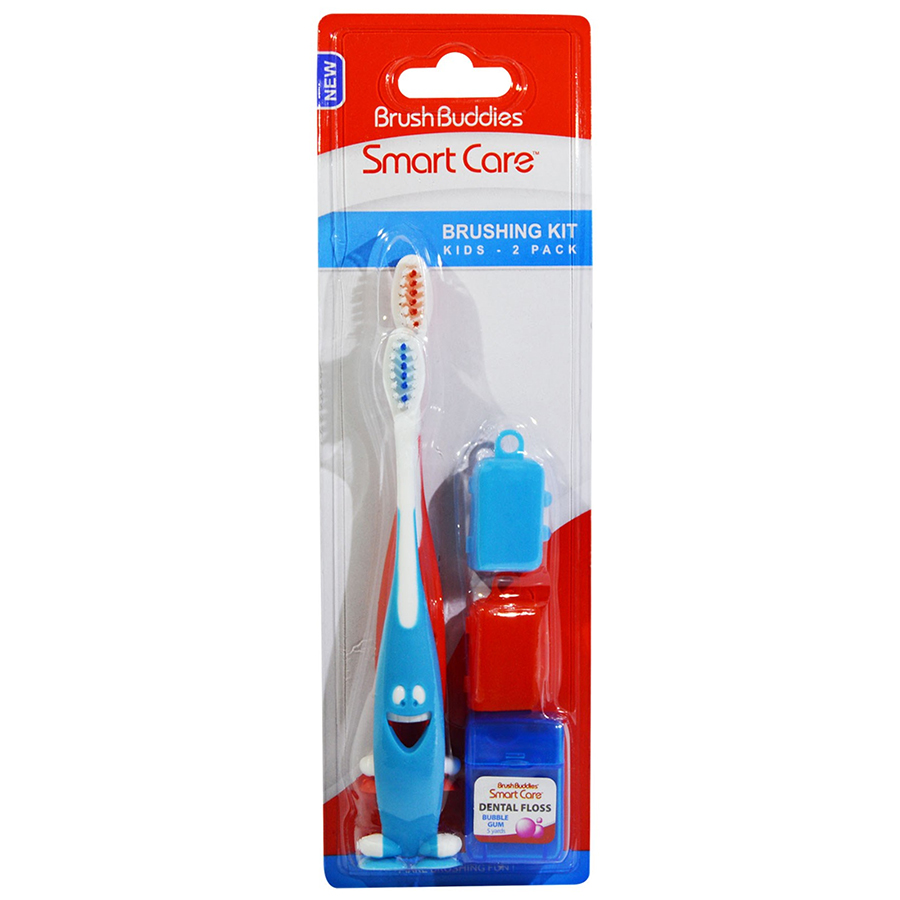 Vỉ 2 Bàn chải đánh răng Brush Buddies Smart Care