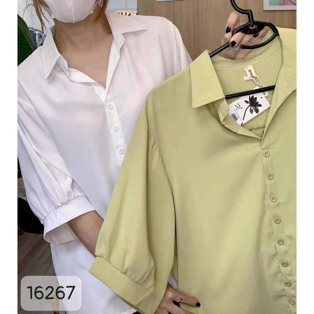 Áo Sơ Mi BIG SIZE tròng nhiều nút 16267