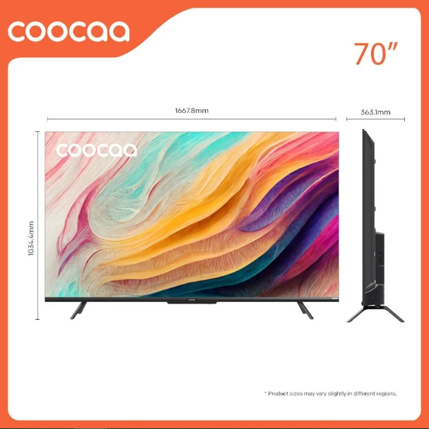 Google Tivi Coocaa 4K 70 Inch 70Y72 - Hàng chính hãng - Giao HCM và 1 số tỉnh thành