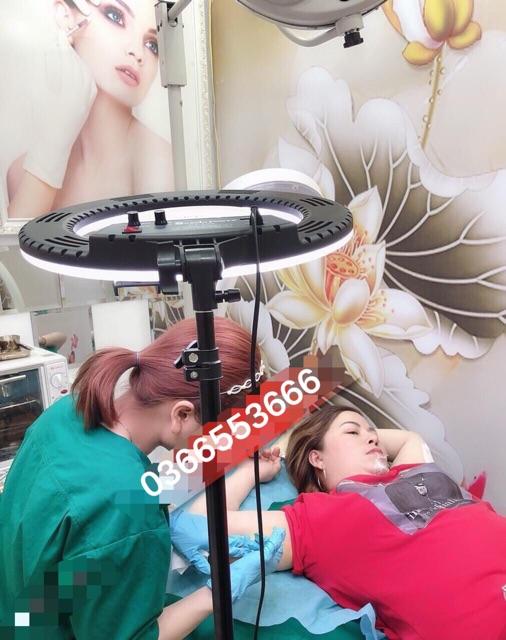 Đèn Livetream .Hỗ trợ ánh sáng Chụp Ảnh, Make Up Trang Điểm. Đèn quay trực tuyến