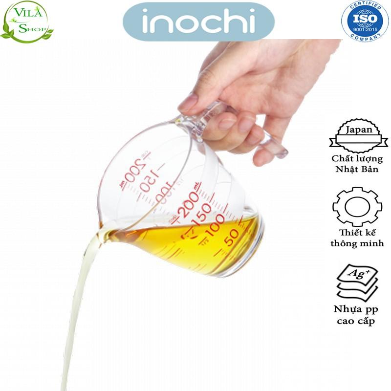 Cốc Đong Định Lượng Yoko Inochi, Cốc Đong Chia Vạch 500 Và 200 ml Nhựa Nguyên Sinh Chịu Lực Chịu Nhiệt Kháng Khuẩn