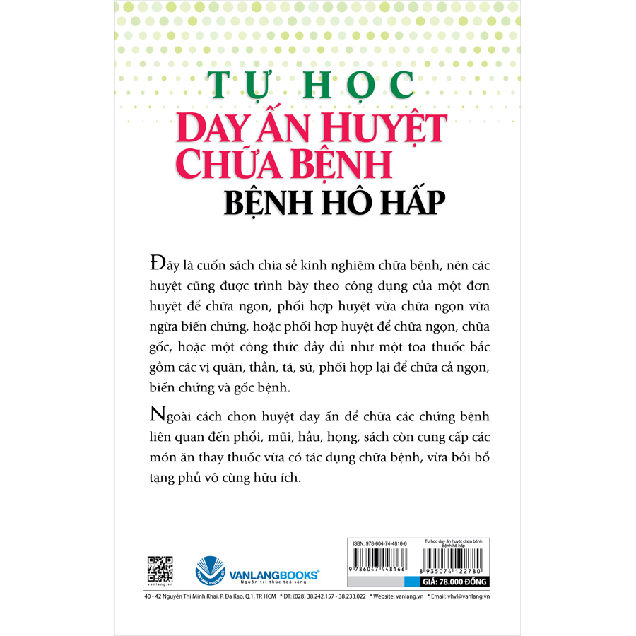 Tự Học Day Ấn Huyệt Chữa Bệnh - Bệnh Hô Hấp