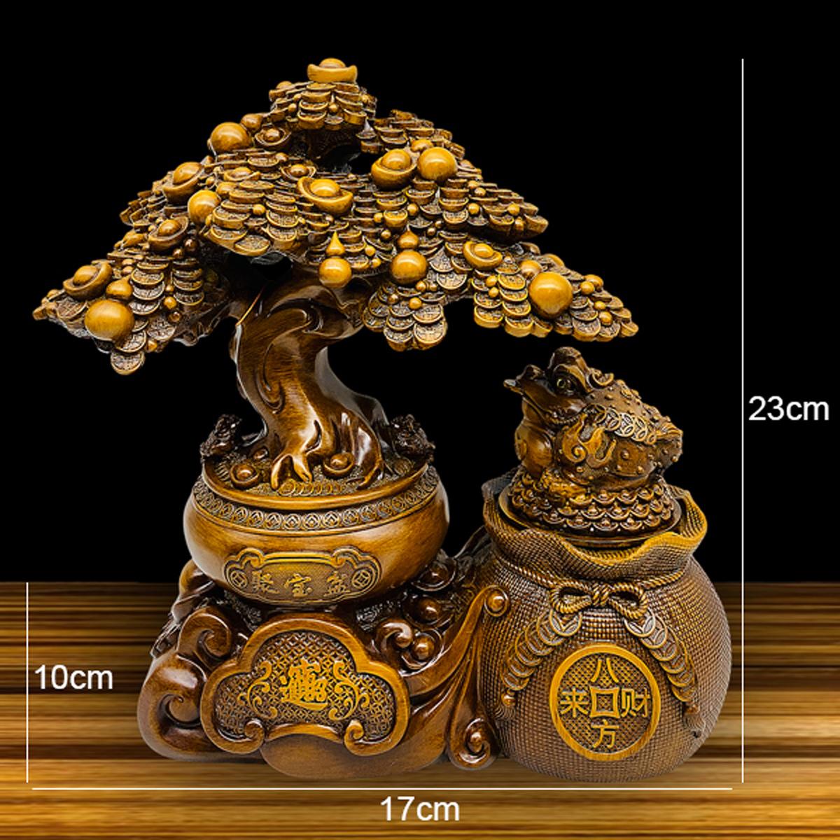 Cây Kim Tiền Cóc Tài Lộc 38 cm - Trang Trí Tết - QSCB