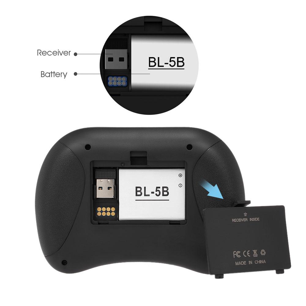 Bàn Phím Không Dây Rii X8 Plus 2.4ghz Tích Hợp Chuột Cảm Ứng Cho Android Tv Box Smart Tv Pc
