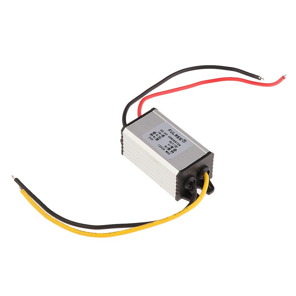 4-10pack DC to DC Converter Buck Module 12V 2A Output Voltage Regulator Power