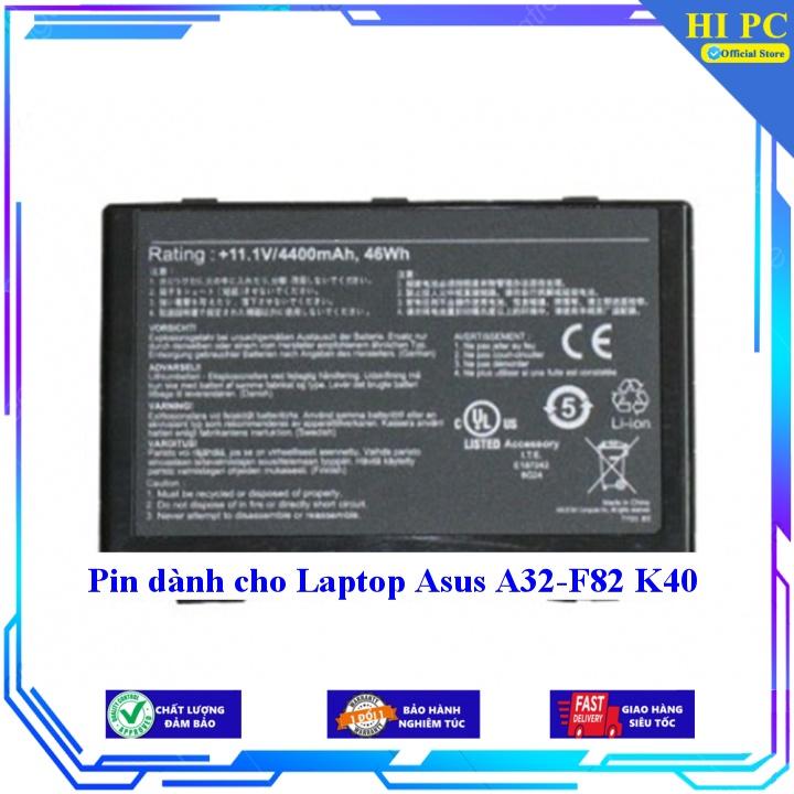 Pin dành cho Laptop Asus A32-F82 K40 - Hàng Nhập Khẩu