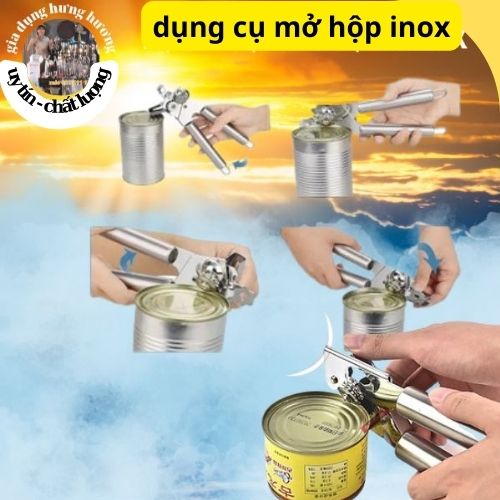 Dụng cụ mở hộp sữa, mở lon đồ ăn, mở lon đồ hộp chuyên dụng cụ pha chế trà sữa bartender