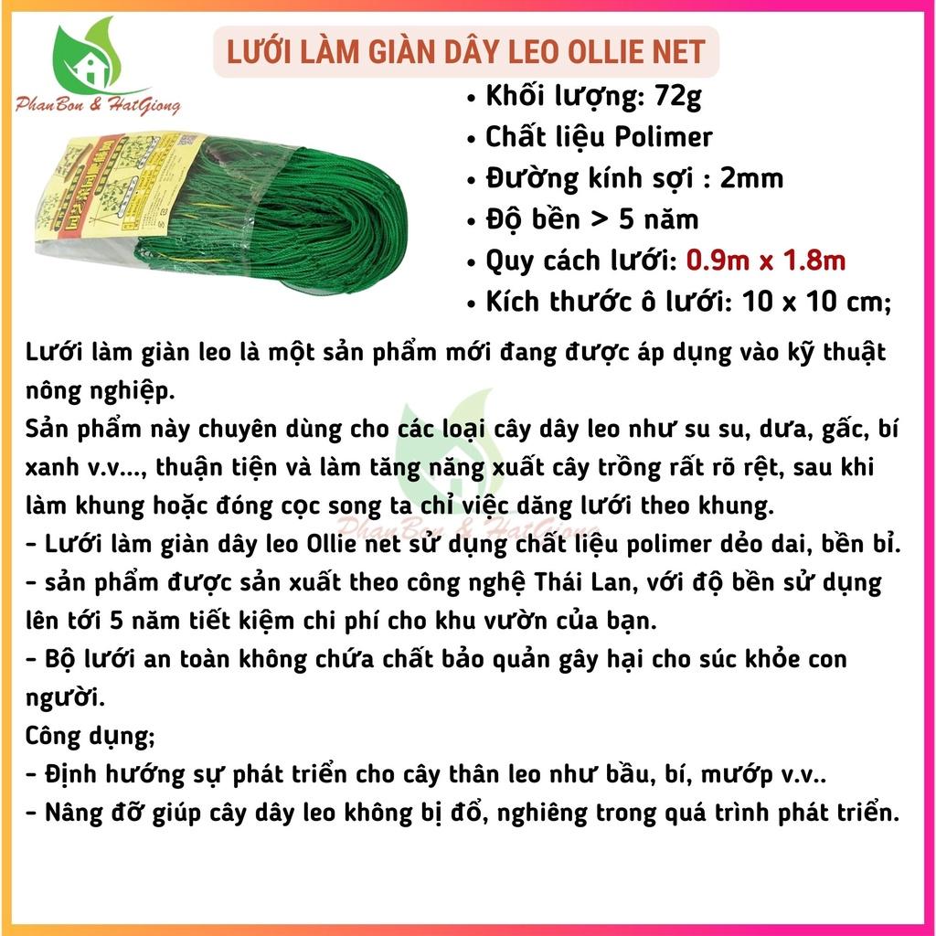 Lưới Làm Giàn Dây Leo Lưới Làm Giàn Dưa Leo, Hoa, Đậu Leo, Giàn Cây Bền Chắc - Shop Phân Bón và Hạt Giống