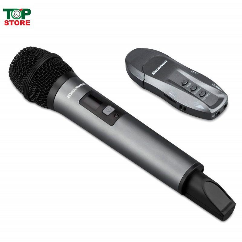 Micro Karaoke Không Dây Excelvan K18V, 01 Mic, VHF