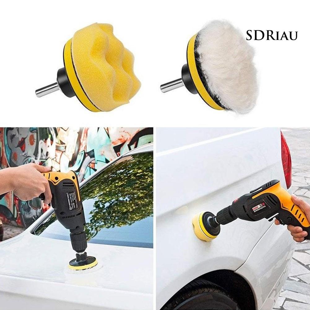 Bộ 22 Miếng Mút Tròn Đánh Bóng Xe Hơi Kích Thước 3 Inch