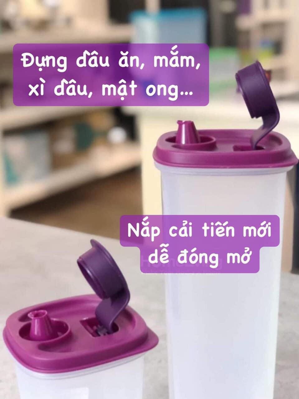 BỘ BÌNH EZY POUR (2) Tupperware - Hàng chính hãng