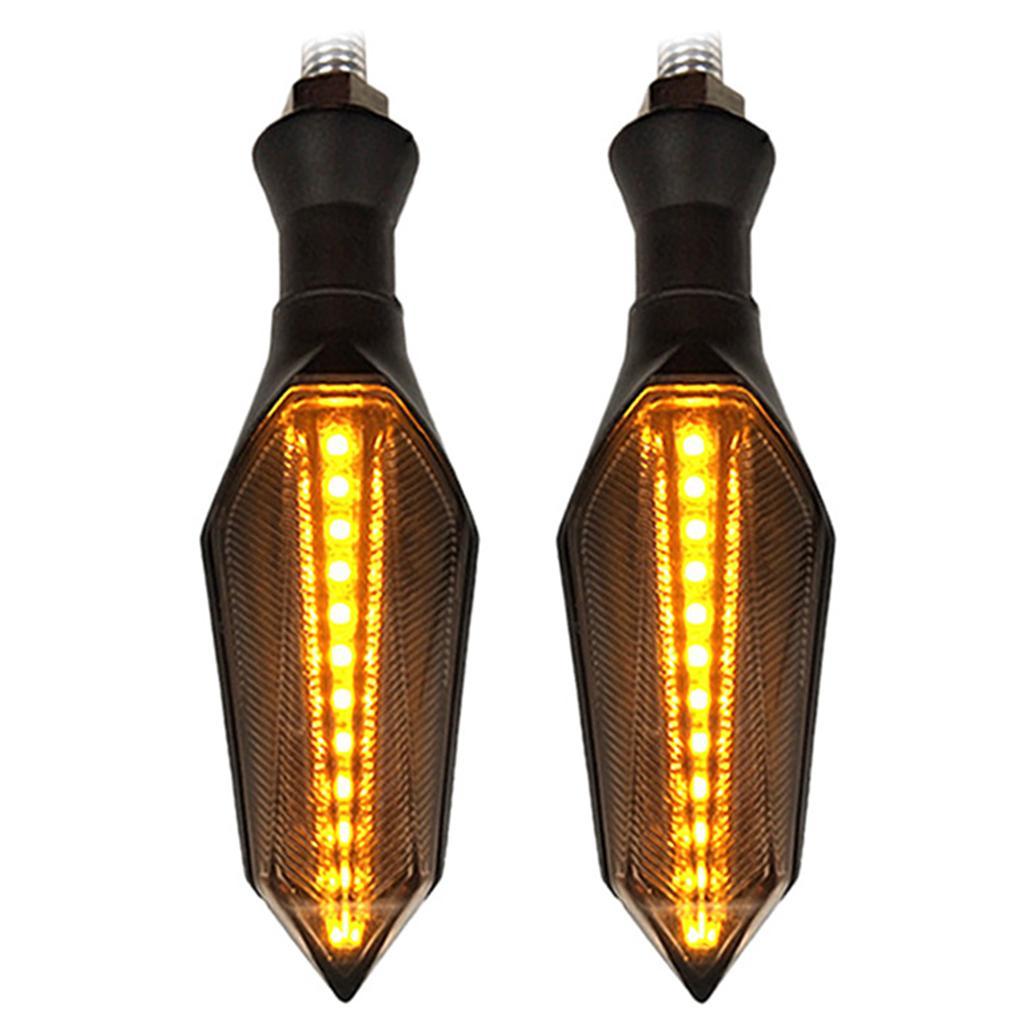 2pcs Motorcycle  Indicator Blinker Tail Light 12V 12 LED Universal