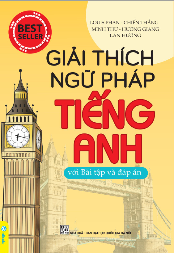 Sách - Giải Thích Ngữ Pháp Tiếng Anh (với bài tập và Đáp Án) - ndbooks