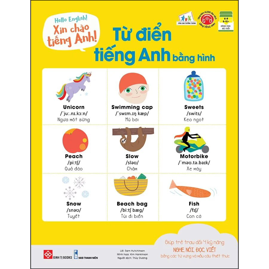 Hello English! - Xin Chào Tiếng Anh!- Từ Điển Tiếng Anh Bằng Hình