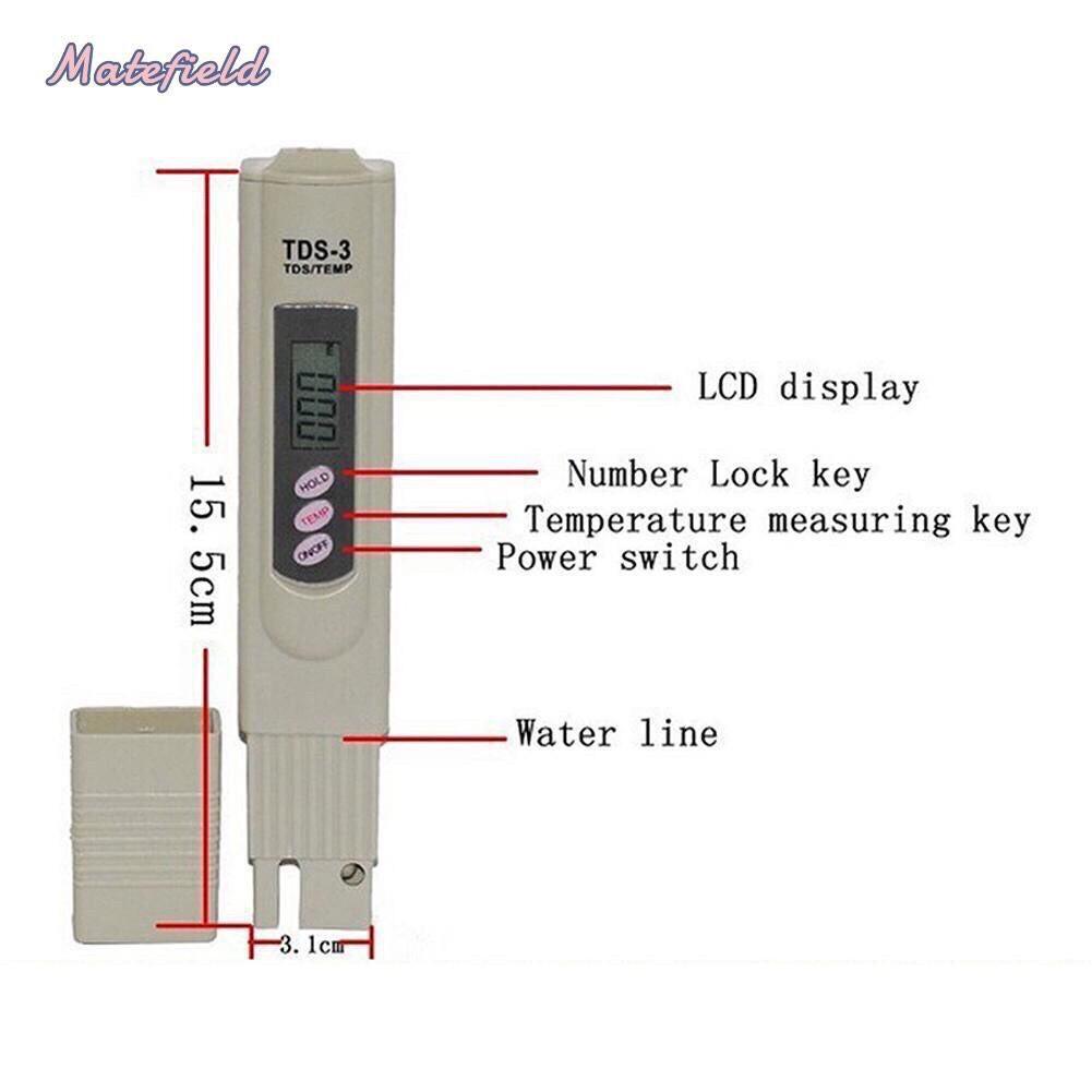 Bút đo chất lượng nước sạch TDS-3