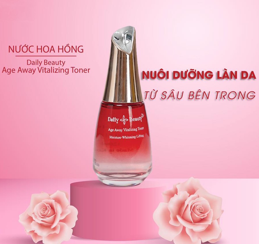 Bộ mỹ phẩm chăm sóc da khô Daily Beauty R&amp;B Việt Nam nhập khẩu chính hãng LB Cosmetic Hàn Quốc, dưỡng ẩm, làm trắng, xóa nhăn, mờ nám tàn nhang, chăm sóc da khô toàn diện