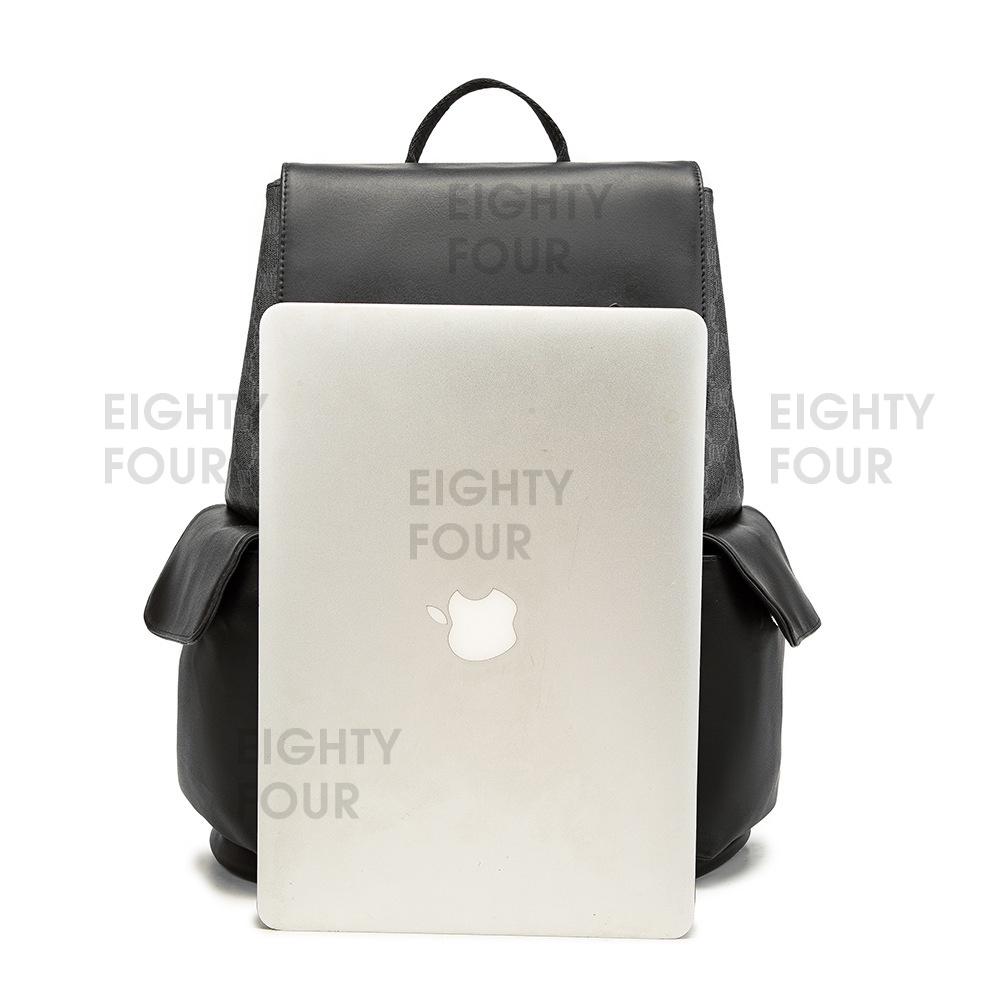Balo thời trang Unisex, chất liệu da PU Cao Cấp,Đựng Laptop 15.6inh-chống thấm nước phong cách Hàn Quốc Eighty Four