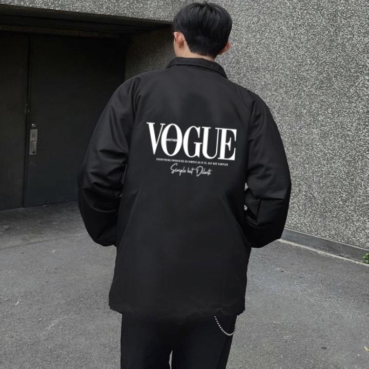 Áo Khoác Dù Local Brand VOGUE Jacket Mero 2 lớp dày form rộng Unisex cổ bẻ (D2200L - Full Box - Kèm Video Ảnh Thật)