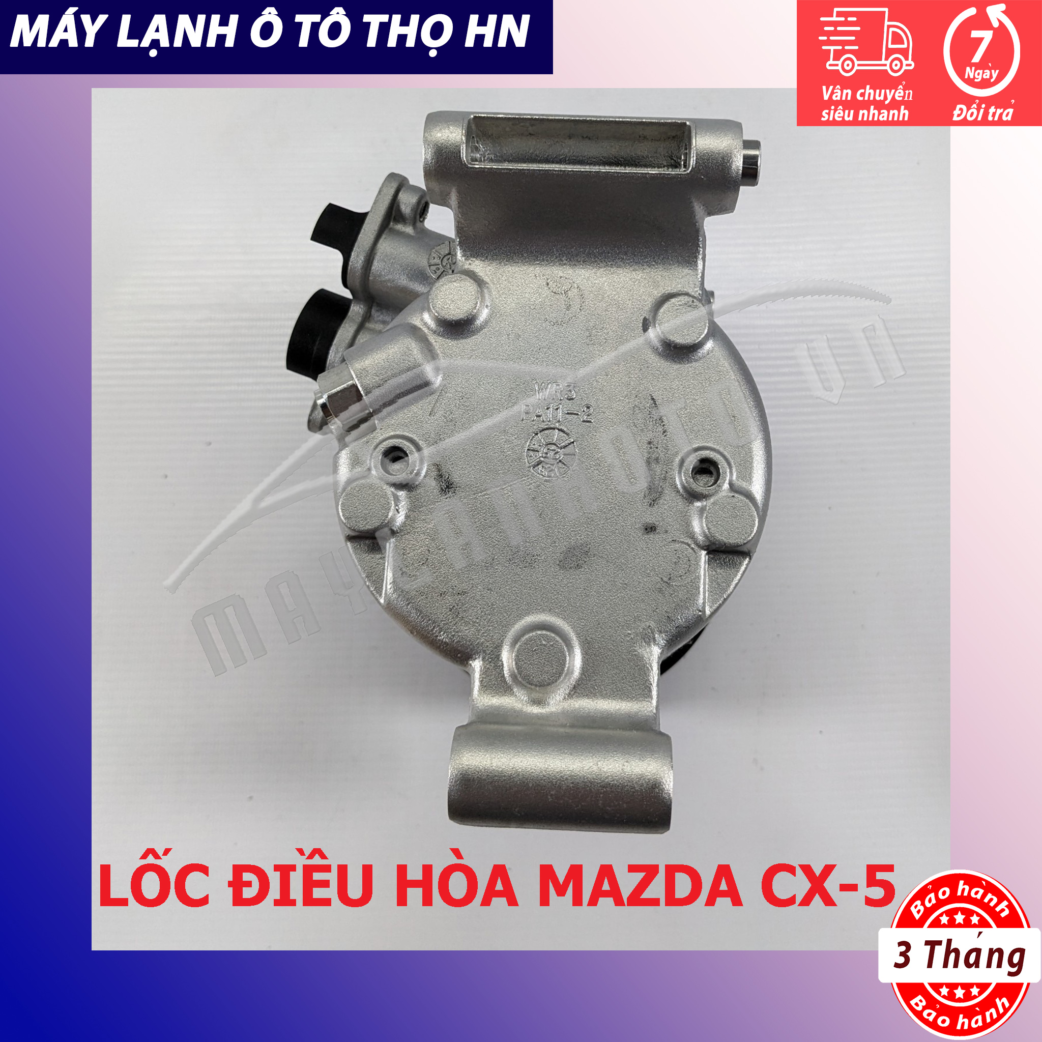 Lốc điều hòa Mazda 3 / CX5 2015 2016 2017 2018 hàng xịn Hàn Quốc 15 16 17 18 L4500KD45C08