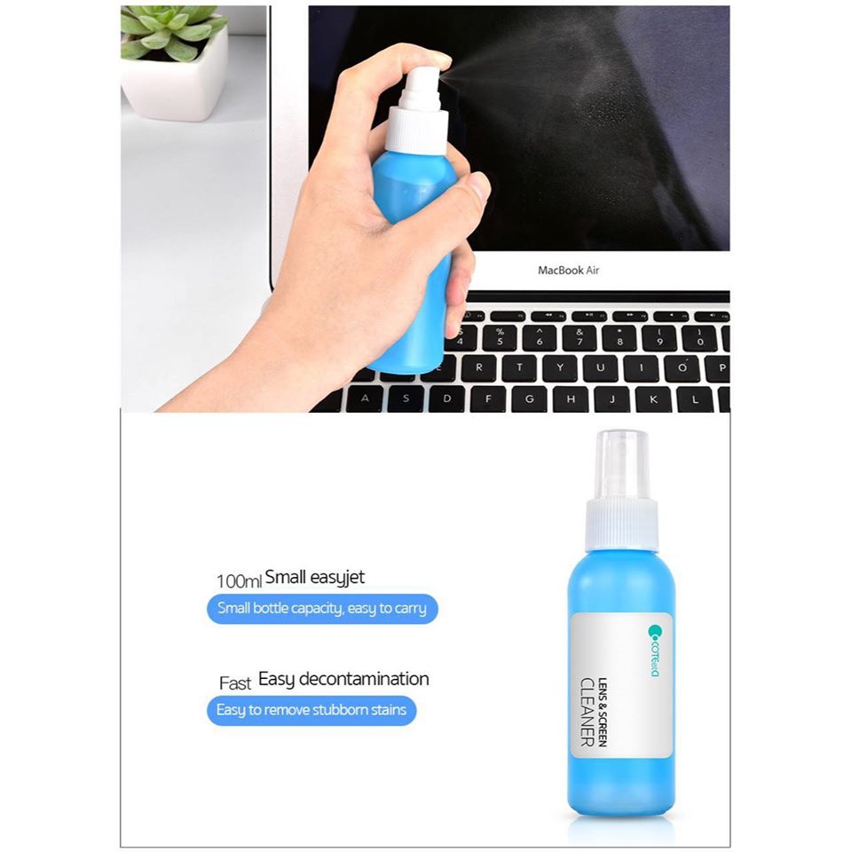 Bộ vệ sinh đa năng 7 món cho tất cả các thiết bị số hiệu Coteetci Digital Cleaner Kit (Kích thước cực gọn, đa năng, dễ dàng mang theo) - Hàng nhập khẩu