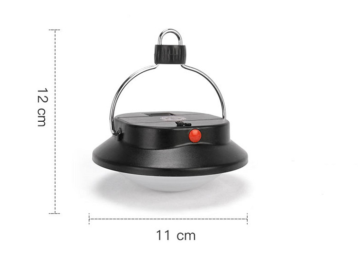 Đèn 60 led sạc điện đa năng có móc treo