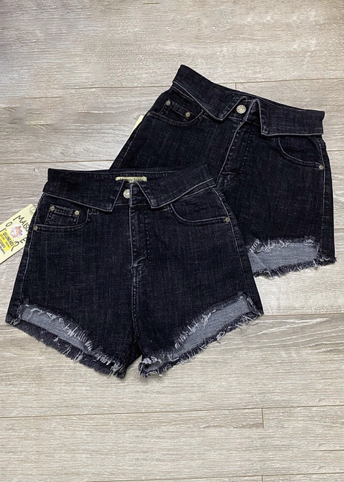 Quần Short Jean Cạp Cao HQ 708