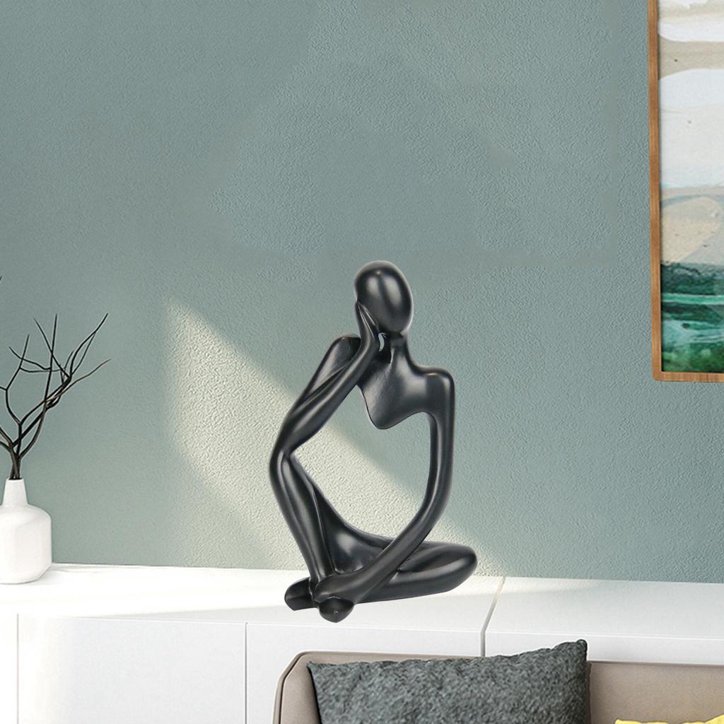 Abstract Sculpture The Thinker Statue Resin Statues Figurine