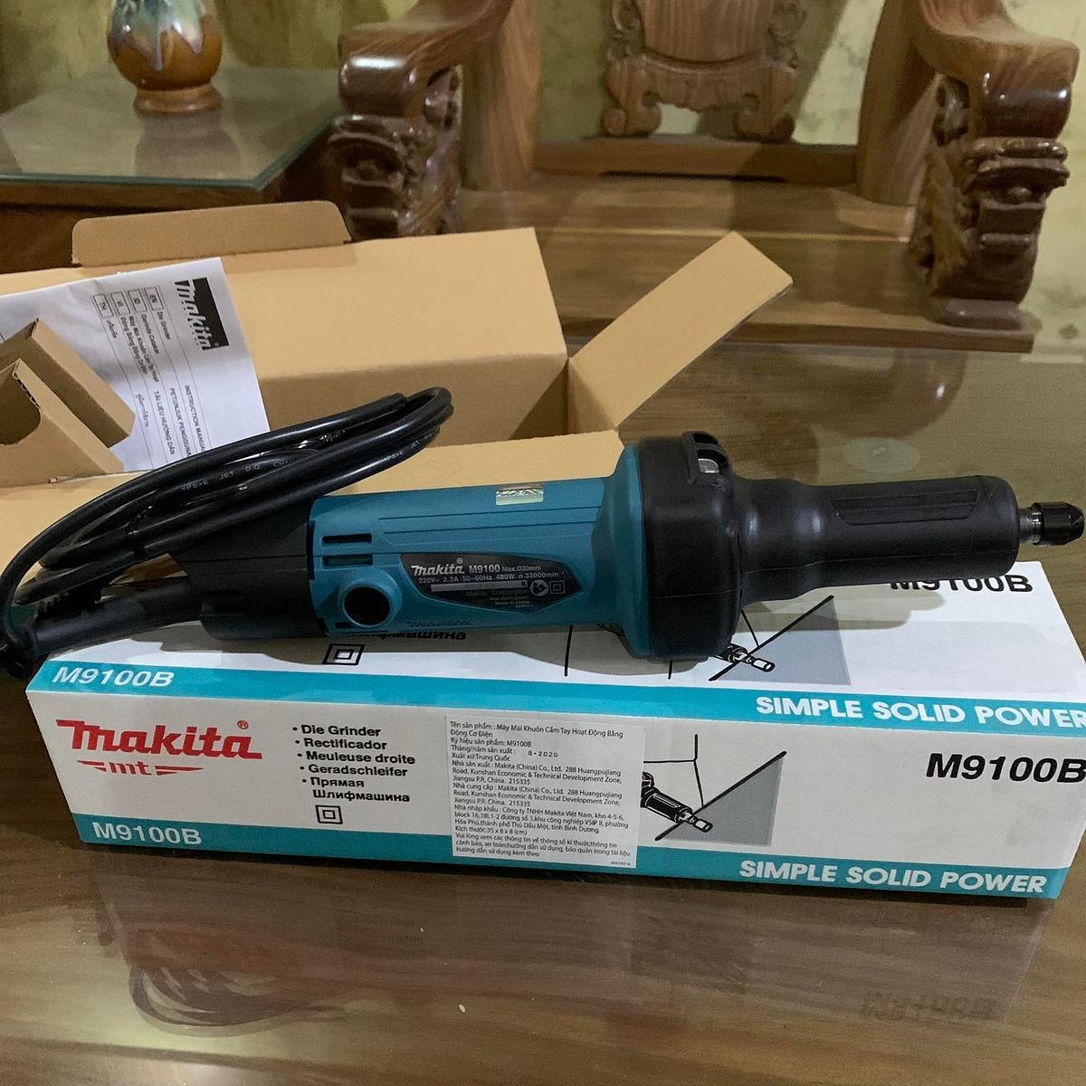 MÁY MÀI KHUÔN 6MM 480W MAKITA M9100B - HÀNG CHÍNH HÃNG