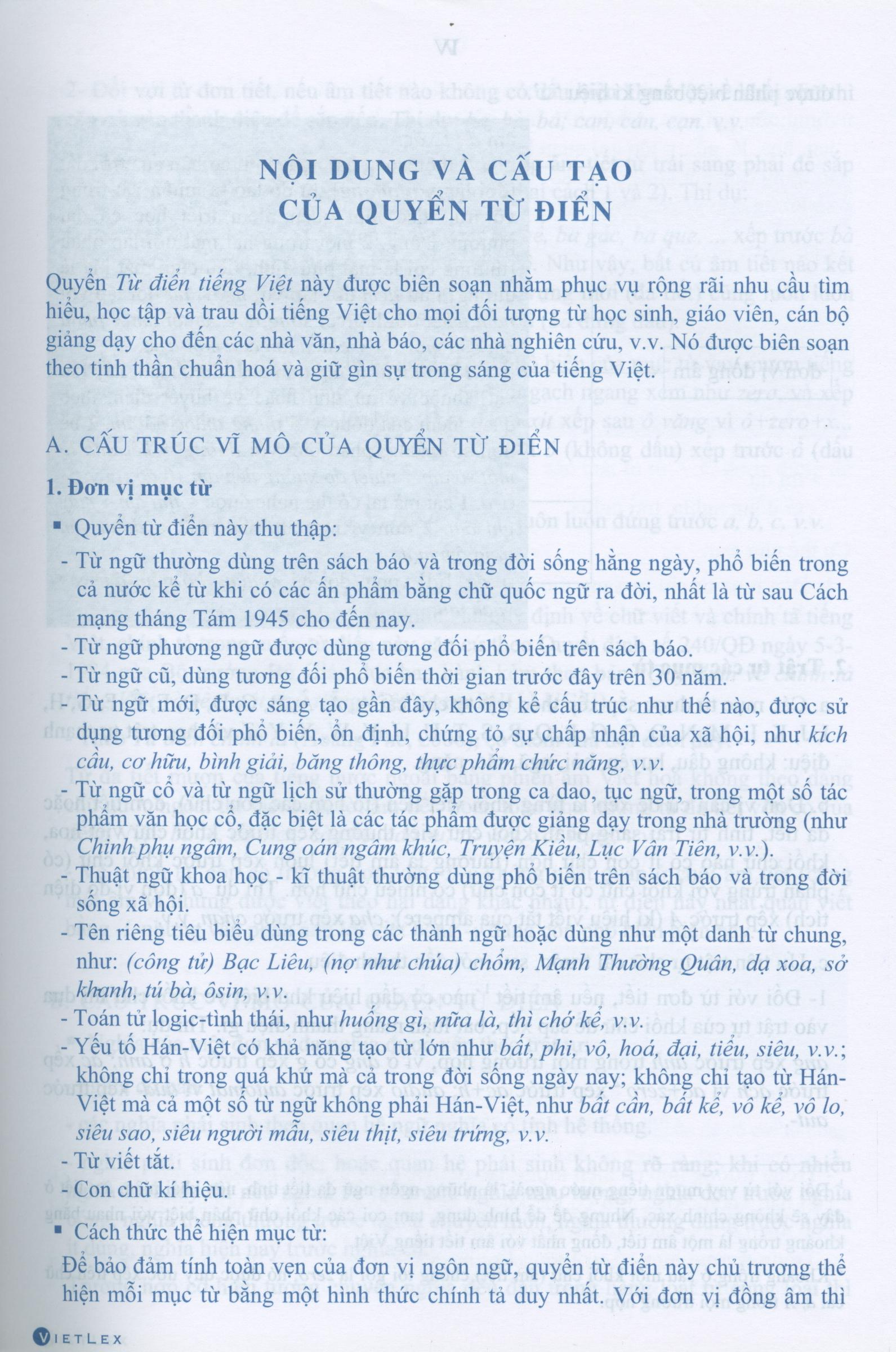 Từ Điển Tiếng Việt (In lần thứ chín - bổ sung từ mới, nghĩa mới)