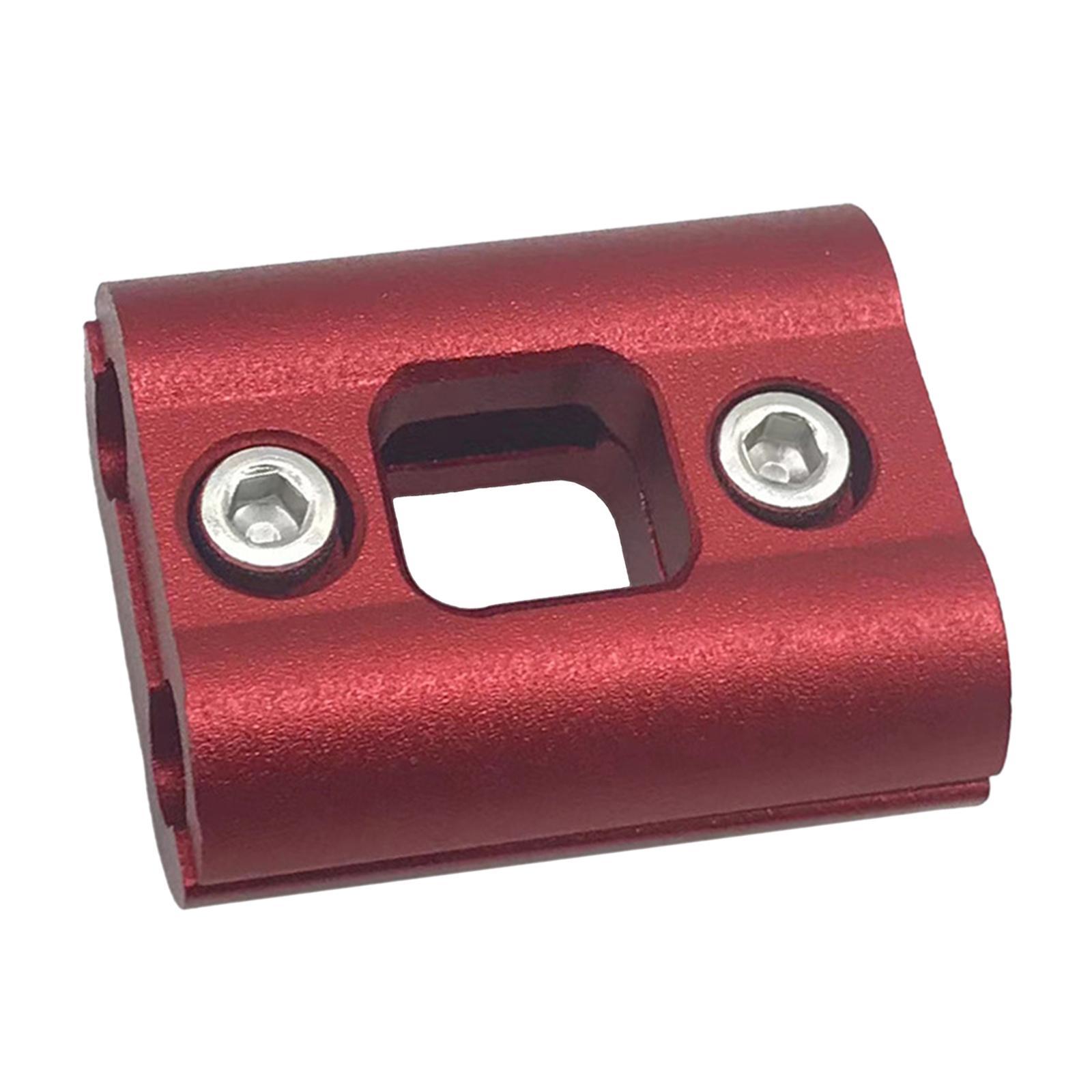 Universal Hose Separator Clamp Fuel Hose Divider Red