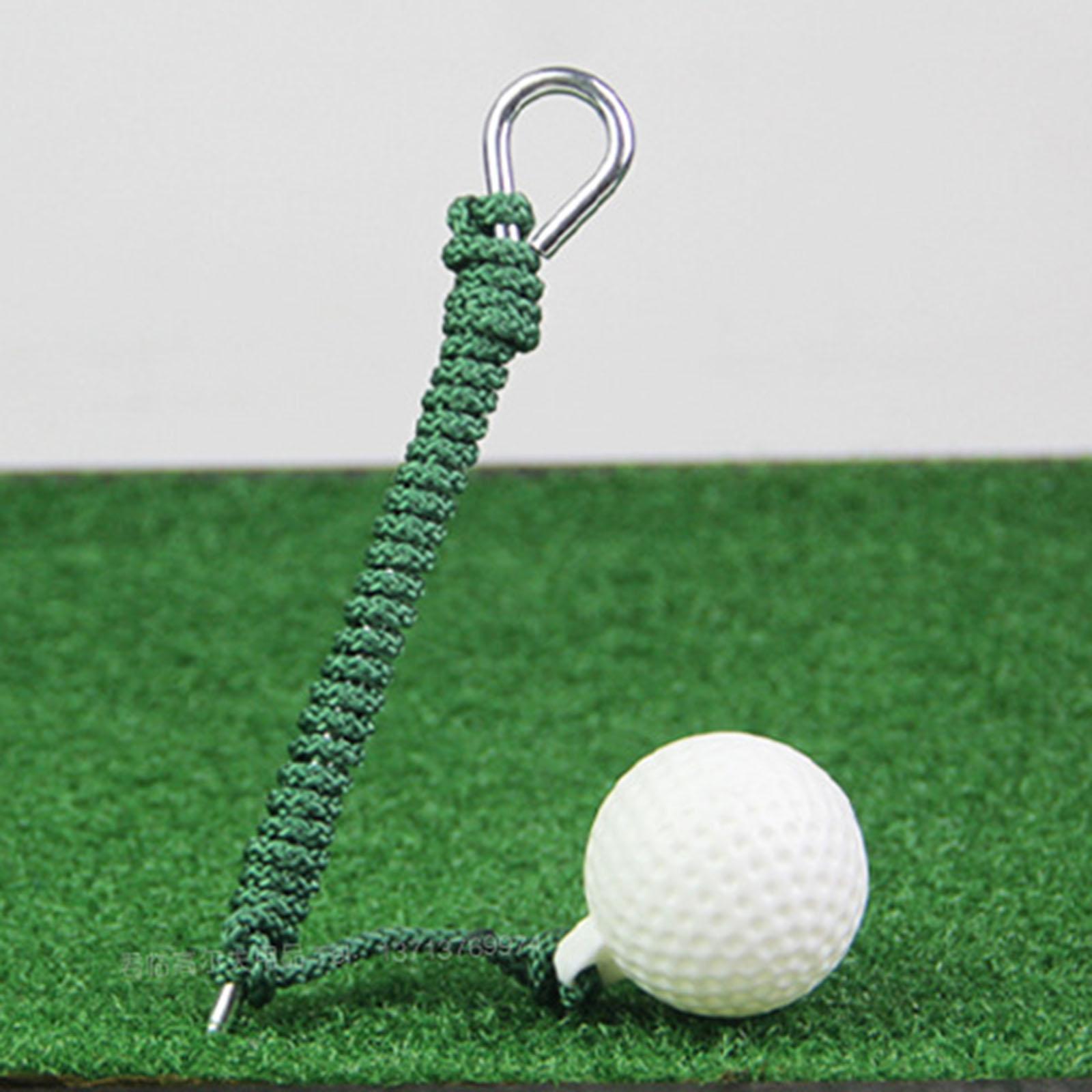 Golf Driving Ball Swing Hit Practice Training Aid