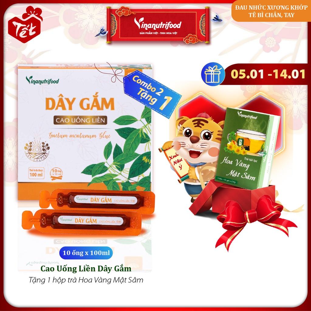 Cao uống liền Dây Gắm Vinanutrifood, Hộp 10ml x 10 ống