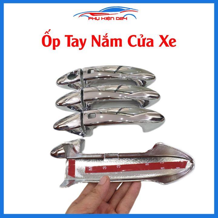 Ốp tay hõm cửa mạ crom Ecosport 2019 chống trầy va đập mở cửa xe